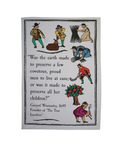 True Levellers tea towel