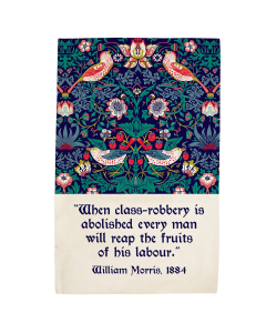 William Morris Strawberry Thief tea towel