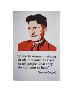 George Orwell tea towel