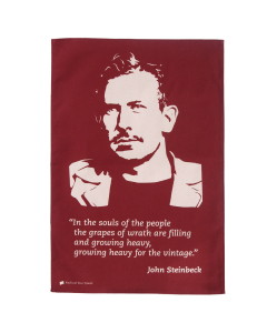 John Steinbeck tea towel