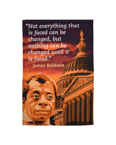 James Baldwin tea towel