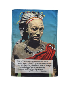 Tecumseh tea towel