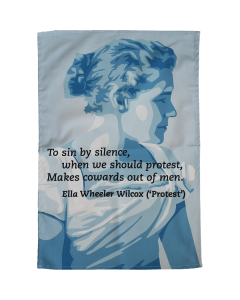 Ella Wheeler Wilcox tea towel