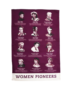 Women Pioneers tea towel