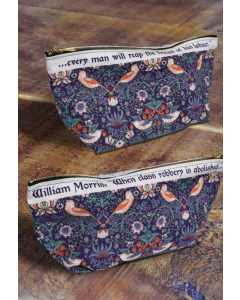 William Morris Strawberry Thief toiletry bag