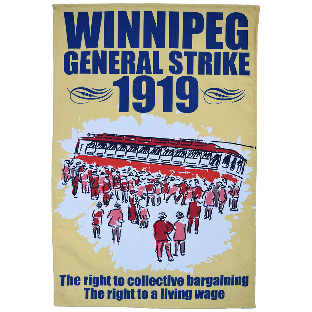 Winnipeg General Strike tea towel