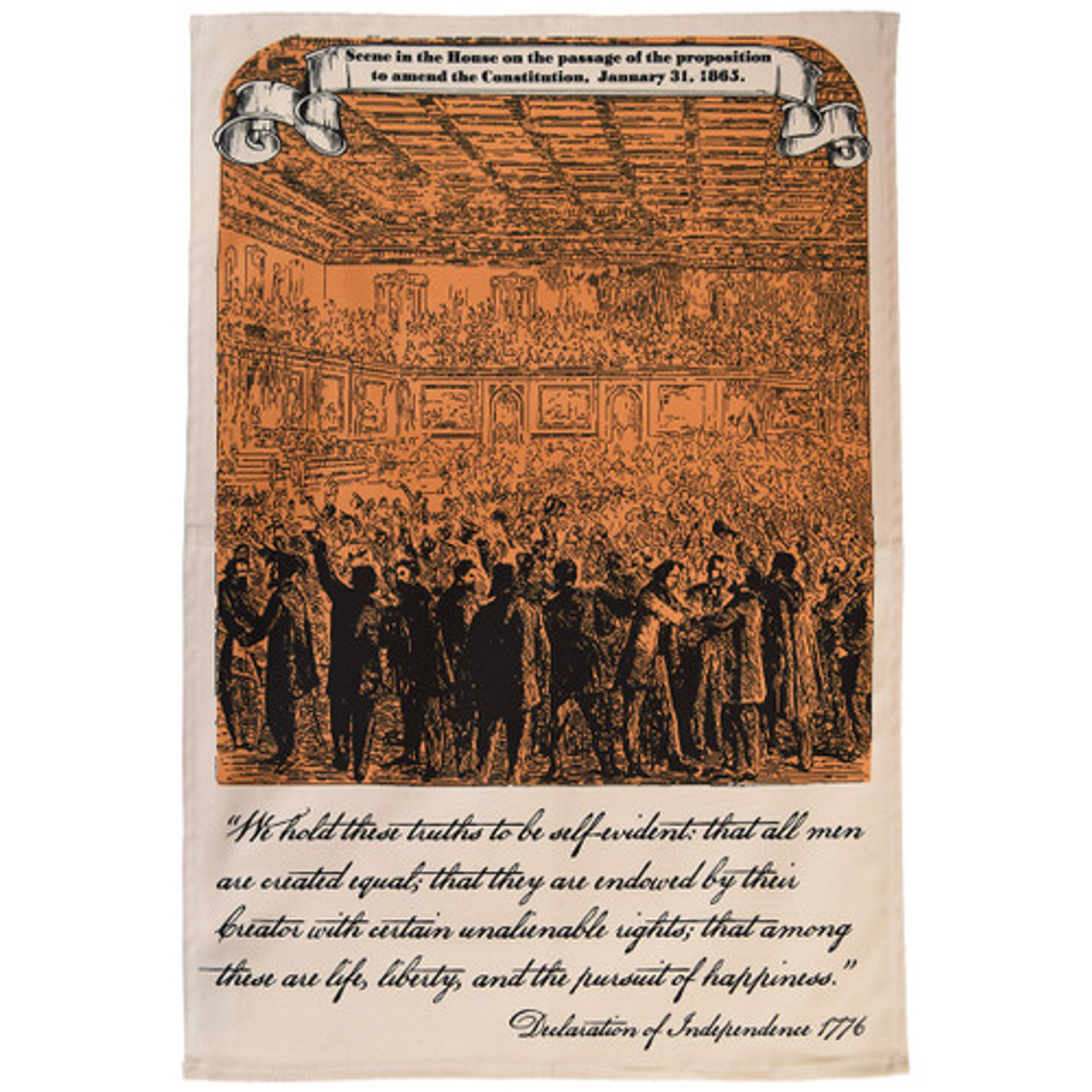 Reconstruction Amendments Tea Towel